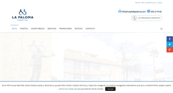 Desktop Screenshot of hospitallapaloma.com
